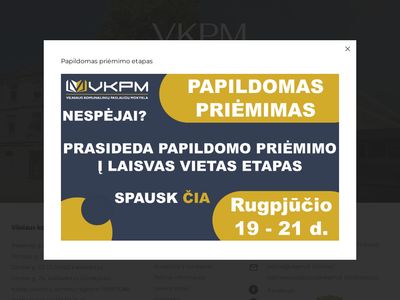 Vilniaus komunalinių paslaugų mokykla |  vkpm.lt