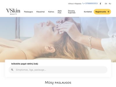 Lazerinės grožio procedūros – VSkin Beauty  vskinbeauty.lt