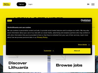 Pagrindinis | Darbas Lietuvoje – WorkInLithuania.lt Invest Lithuania