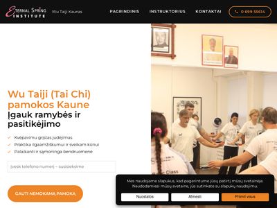 Wu Taiji (Tai Chi) Kaune – Nemokama pirma pamoka  wutaijikaunas.lt