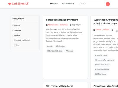 Naujausi sveikinimai ir linkėjimai  xn--linkjimai-jib.lt