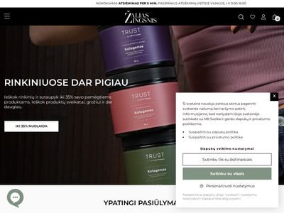 Žalias Žingsnis – Produktai sveikai gyvensenai  www.zaliaszingsnis.