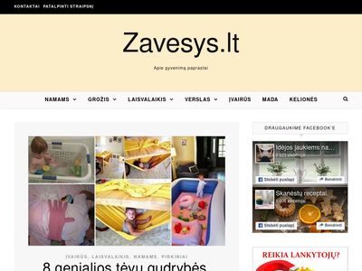 Zavesys.lt | Apie gyvenimą paprastai  www.zavesys.lt