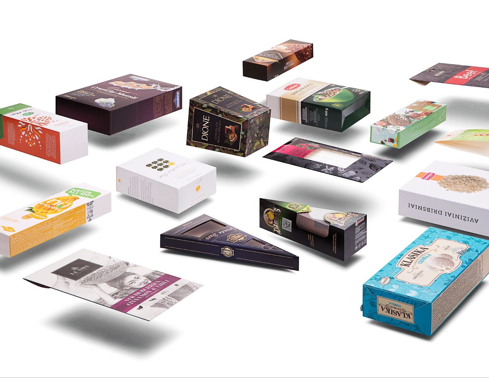 Pakuotės maisto produktams: kokias medžiagas rinktis skirtingiems produktams?